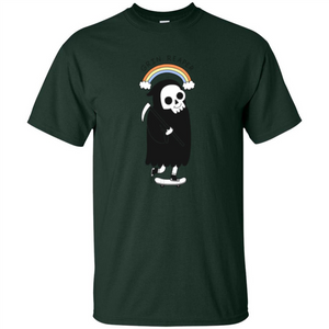 Grin Reaper Rainbow T-shirt