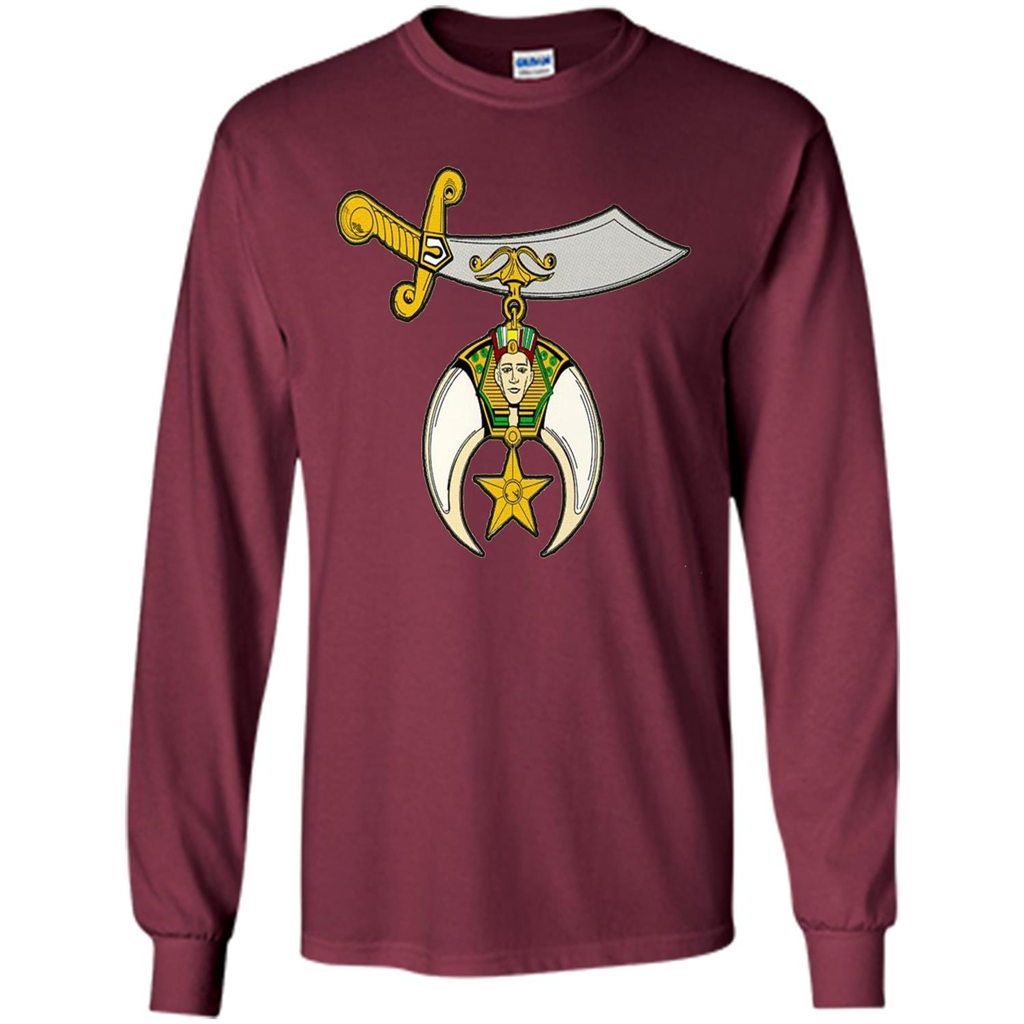 Masonic Shriner T-shirt Maroon