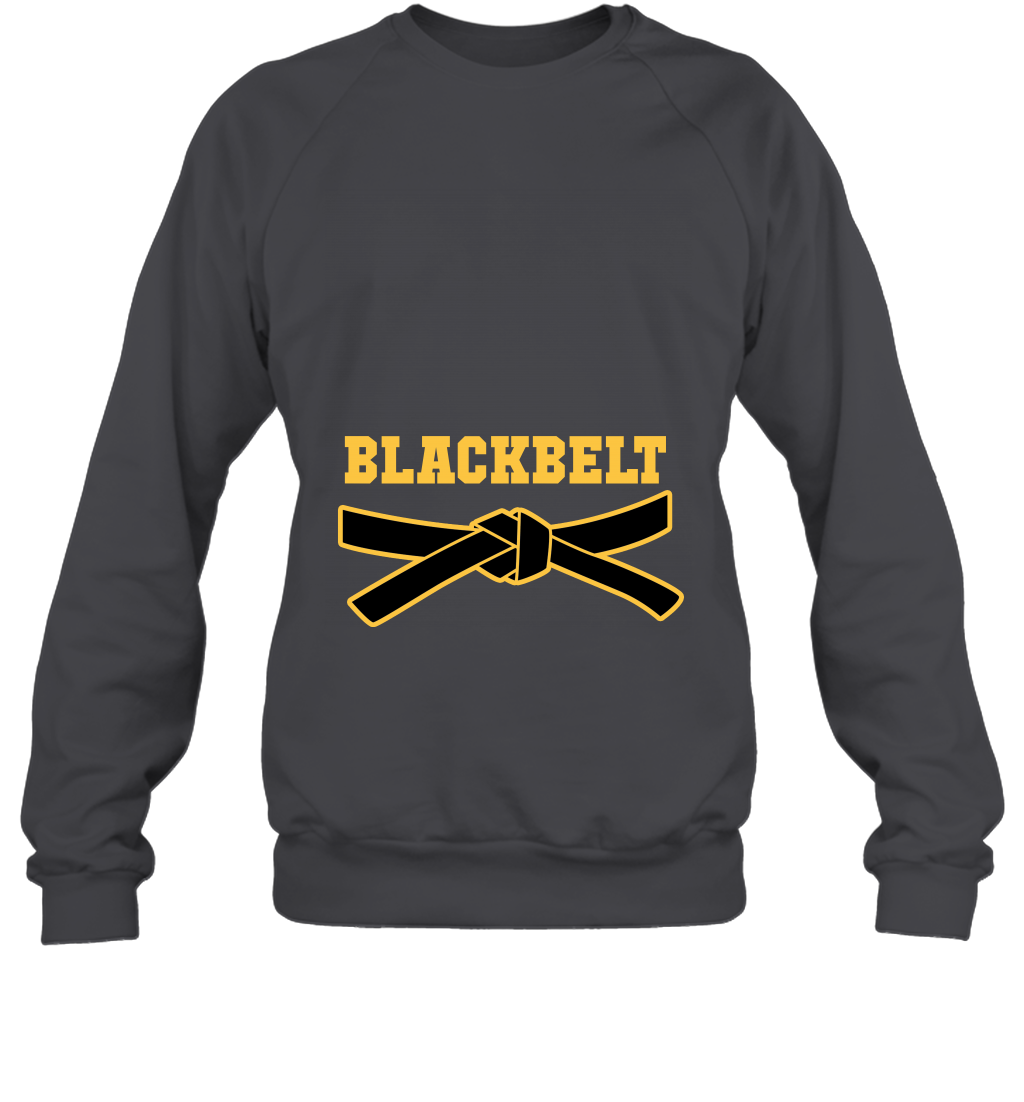 Black Belt Shirt Sweatshirt Sweatshirt Dark Heather