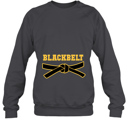 Black Belt Shirt Sweatshirt Sweatshirt Dark Heather