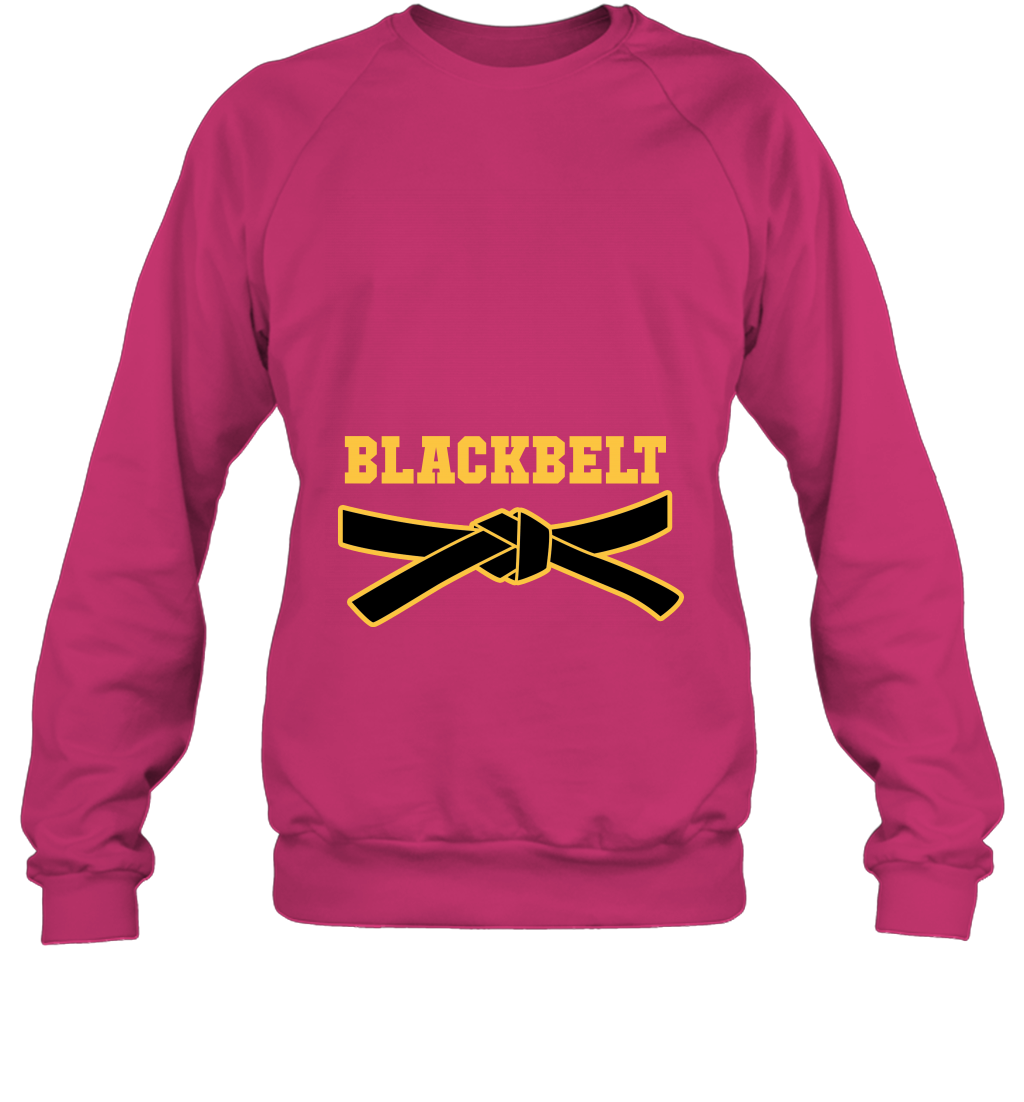 Black Belt Shirt Sweatshirt Sweatshirt Heliconia
