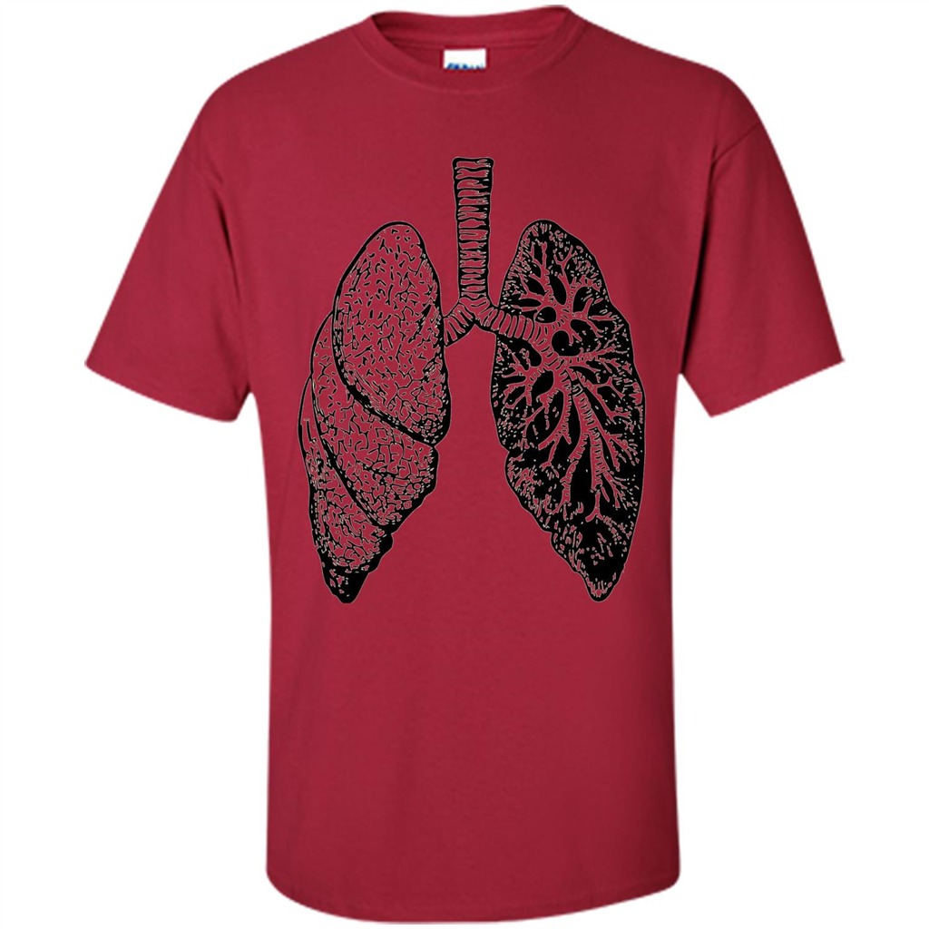 Lungs T-shirt Cardinal