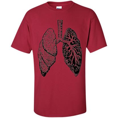Lungs T-shirt Cardinal