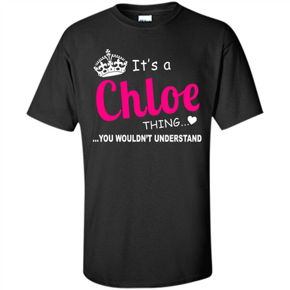 It's Chloe Thing T-shirt Black