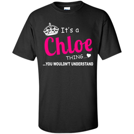 It's Chloe Thing T-shirt Black
