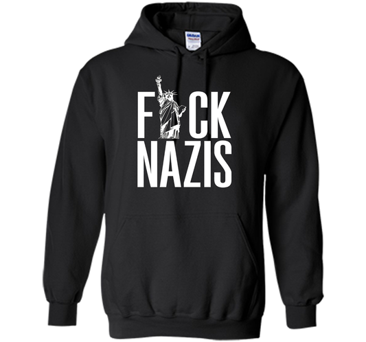F Nazis Punks F Off Shirt Liberty T Shirt shirt Black