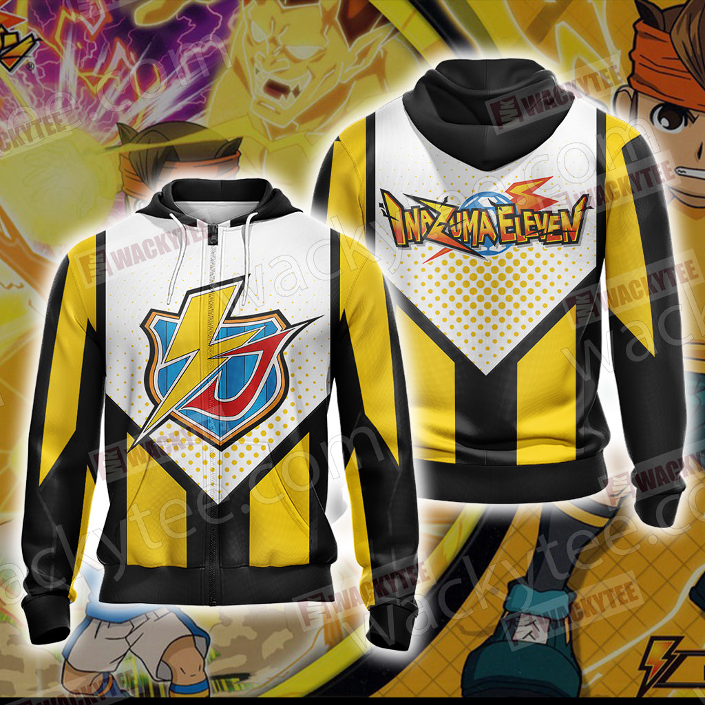 Inazuma Eleven Unisex Zip Up Hoodie Jacket