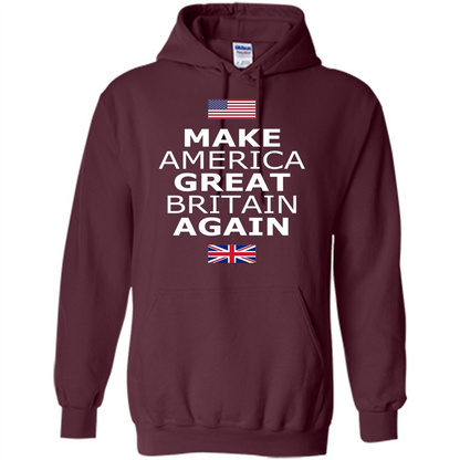 Make America Great Britain Again T-Shirt Maroon