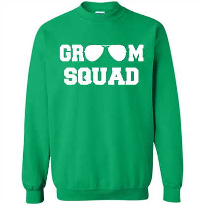 Cool Groom Squad T-Shirt Wedding Party Gift Shirt Irish Green