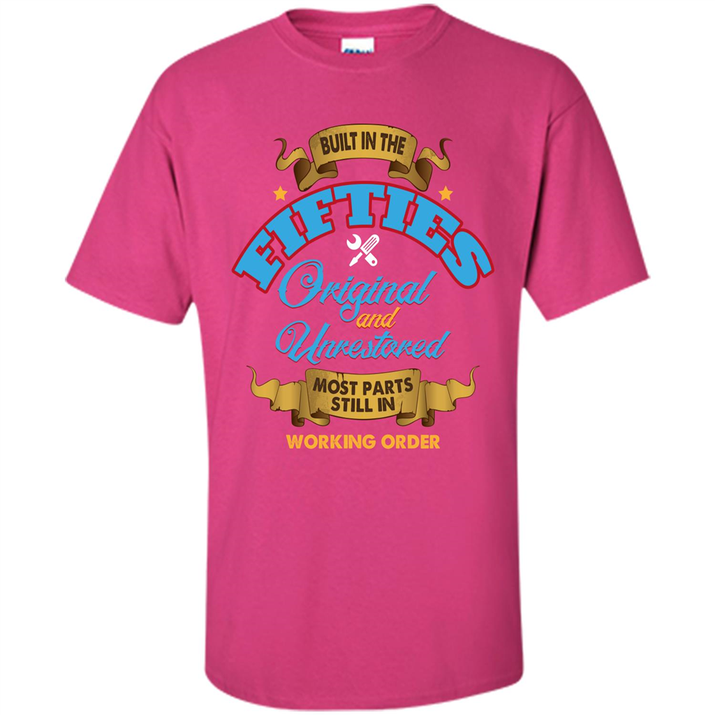 Built in 50s Original and Unrestored Most Parts Still In Working Order T-shirt Heliconia
