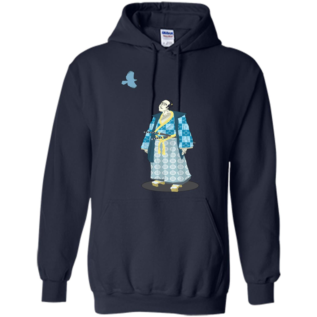 Samurai Serenity tshirt Navy