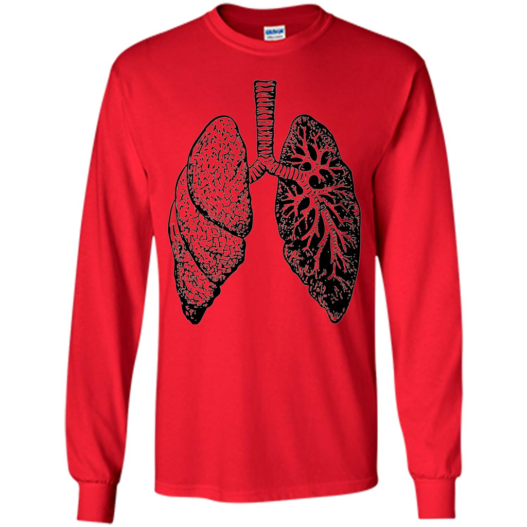 Lungs T-shirt Red