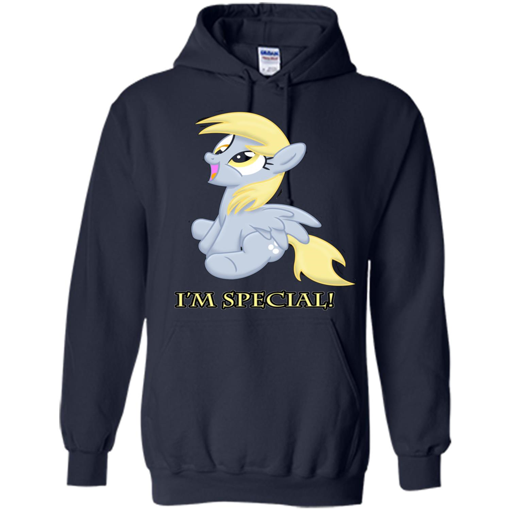 Cartoon Character T-shirt I'm special Navy