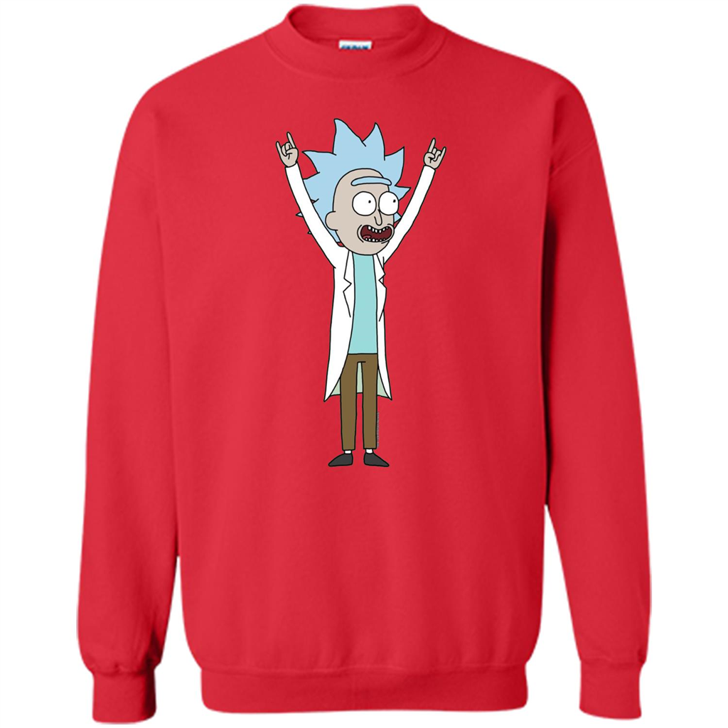 Movie Lover. Tiny Rick T-shirt Red