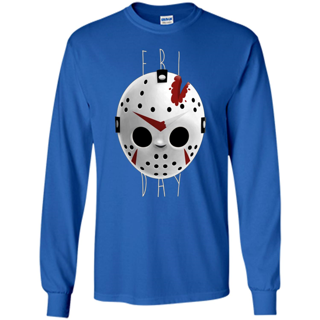 Friday The 12Th Shirt Funny Jason T-Shirt Royal