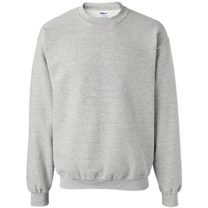 Optical Illusion - Impossible Figure T-shirt Ash