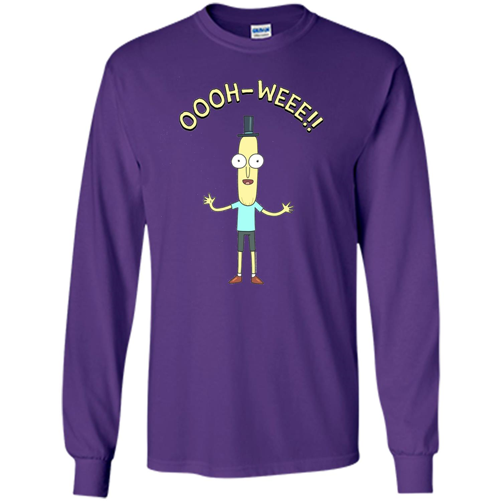 TV Series T-shirt Mr Poopy Butthole Oooh Weee!! Purple