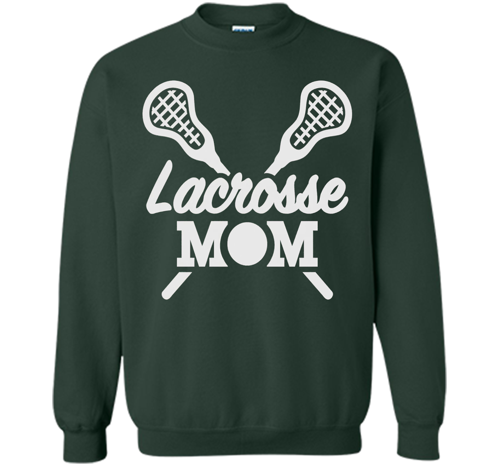 Lacrosse Mom T Shirt cool shirt Forest Green