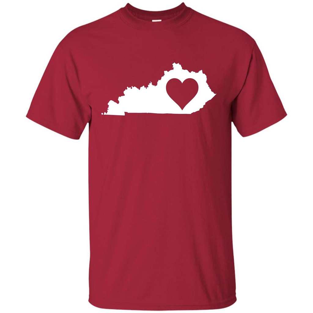 Kentucky Love T-Shirt Kentucky State T-shirt Cardinal