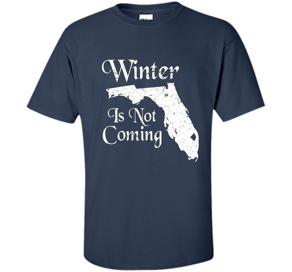 Florida T-shirt Winter Is Not Coming Navy