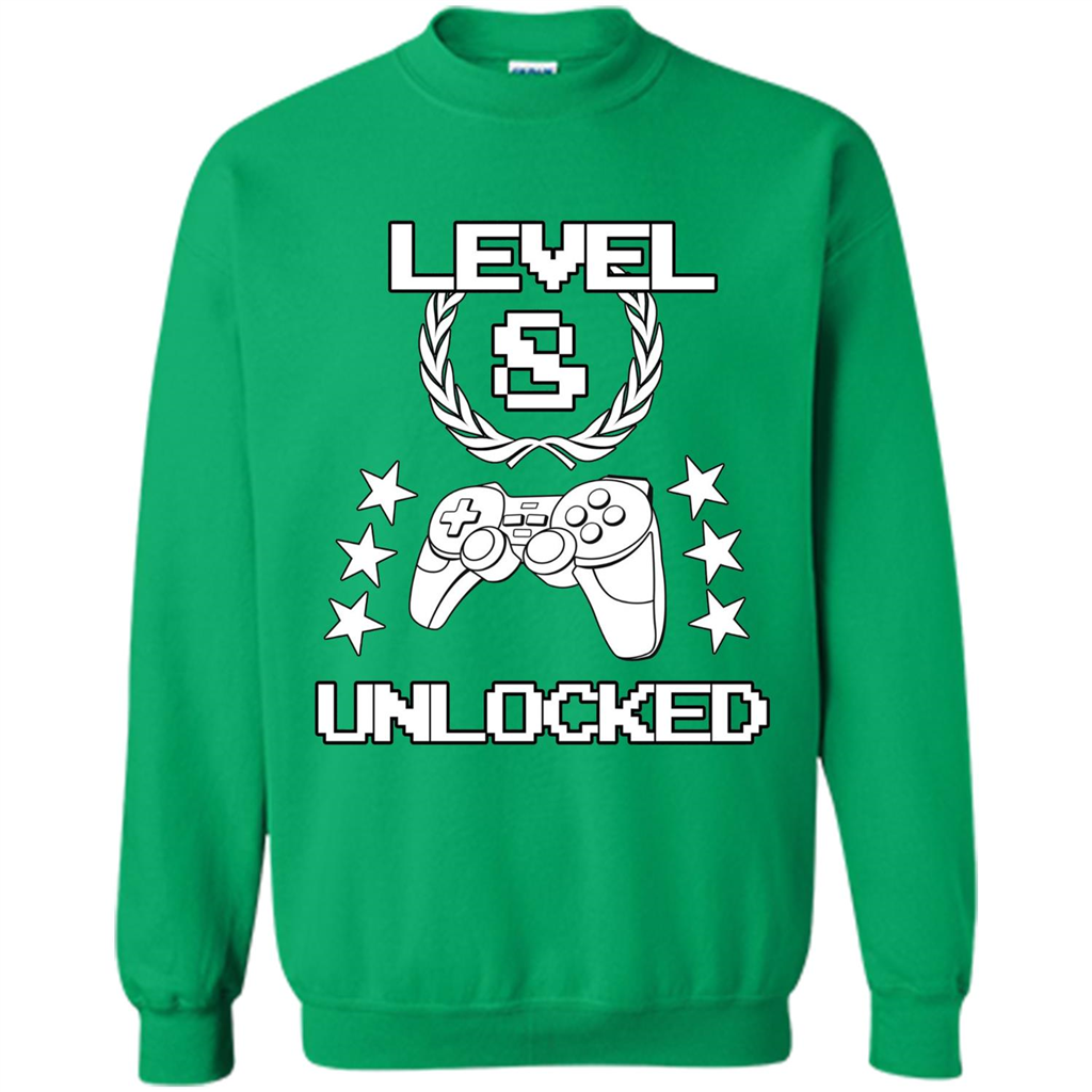 Video Game T-shirt Legendary Gamers 8th Unlocked T-shirt