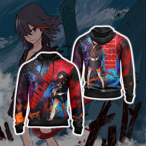 Kill La Kill - Matoi Ryuuko Unisex Zip Up Hoodie