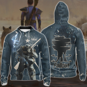 Fallout 4 Video Game 3D All Over Printed T-shirt Tank Top Zip Hoodie Pullover Hoodie Hawaiian Shirt Beach Shorts Jogger Zip Hoodie S 