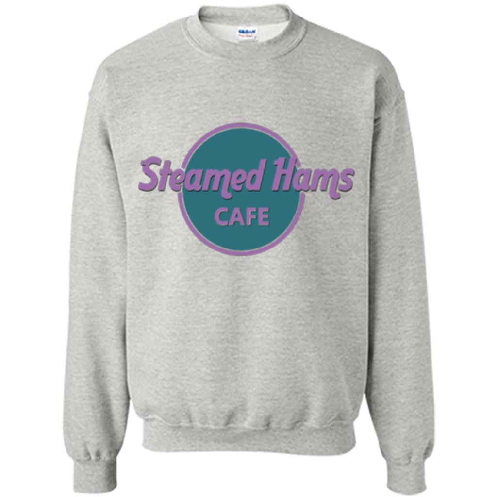 Steamed Hams Cafe T-shirt Ash