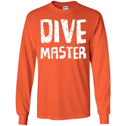 Dive Master T-shirt Orange