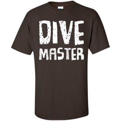 Dive Master T-shirt Dark Chocolate