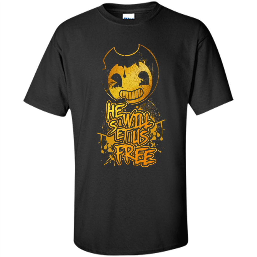 He Will Set Us Free T-shirt Black