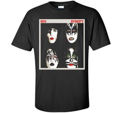 Kiss 1979 Dynasty T-shirt Black