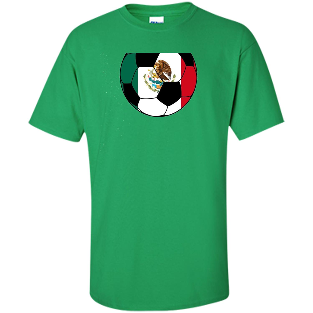 Cool Mexico Soccer T-shirt Irish Green
