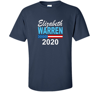 Elizabeth Warren 2020 T-shirt - E1226 shirt Navy