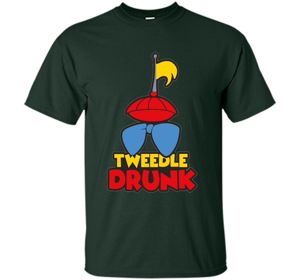 Drunk T-shirt Tweedle Drunk T-Shirt