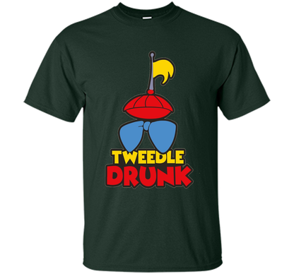 Drunk T-shirt Tweedle Drunk T-Shirt