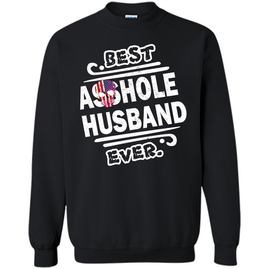 Best Asshole Husband Ever T-shirt Black