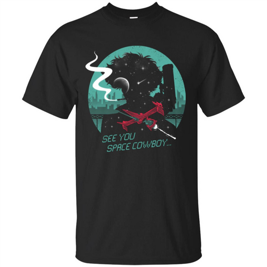 Space Cowboy T-shirt See You Space Cowboy Black
