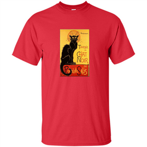 Vintage Poster Le Chat Noir - The Black Cat T-shirt