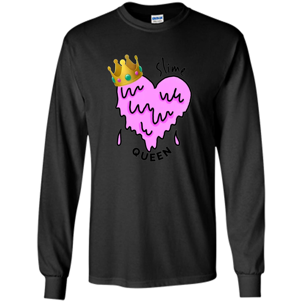 Slime Queen Heart T-Shirt Black
