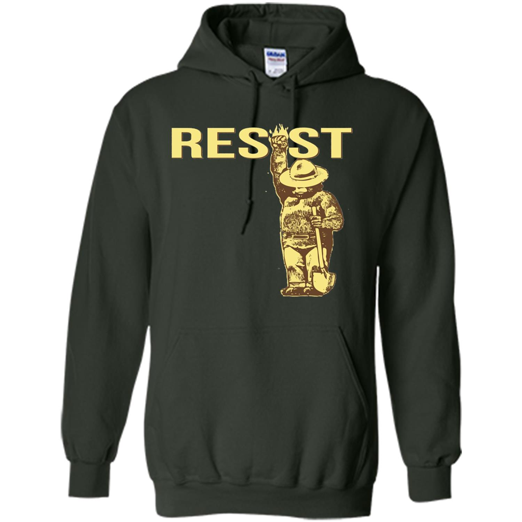 Resist T-shirt National Park Resist Forest Green