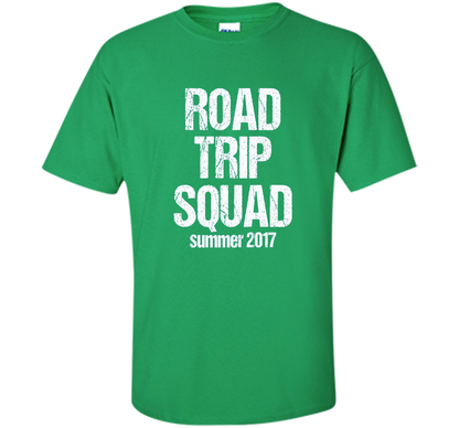 Road Trip Squad - Funny Summer Vacation T-Shirt shirt Irish Green