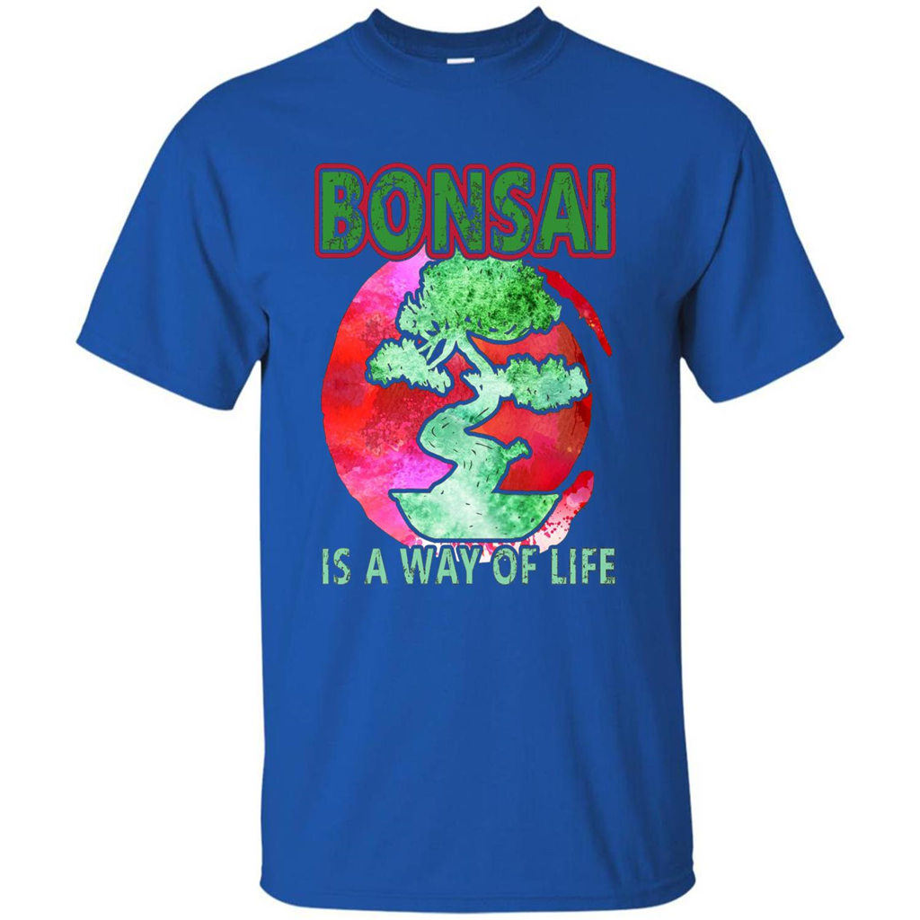 Bonsai T-shirts - Love Bonsai Of Life T-shirt Royal