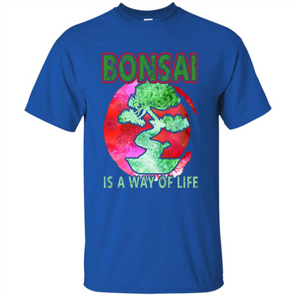 Bonsai T-shirts - Love Bonsai Of Life T-shirt Royal
