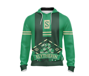Harry Potter - Cunning Like A Slytherin New Unisex Zip Up Hoodie