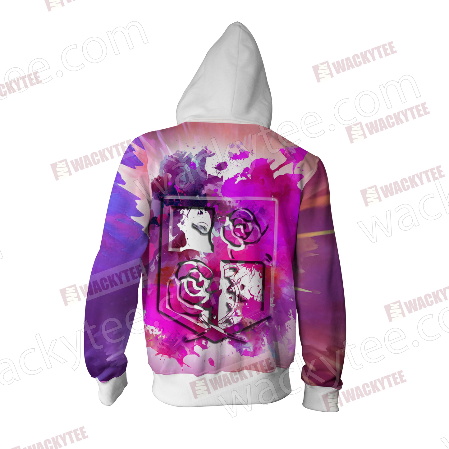 Attack on Titan Emblems Stationary Guard Zip Up Hoodie Jacket