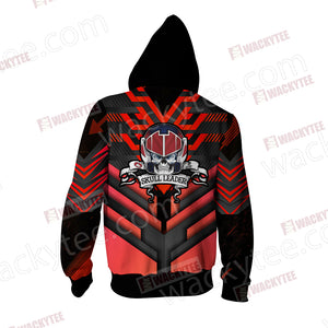 The Super Dimension Fortress Macross - Skull Leader Unisex Zip Up Hoodie Jacket