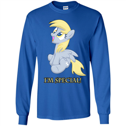 Cartoon Character T-shirt I'm special Royal
