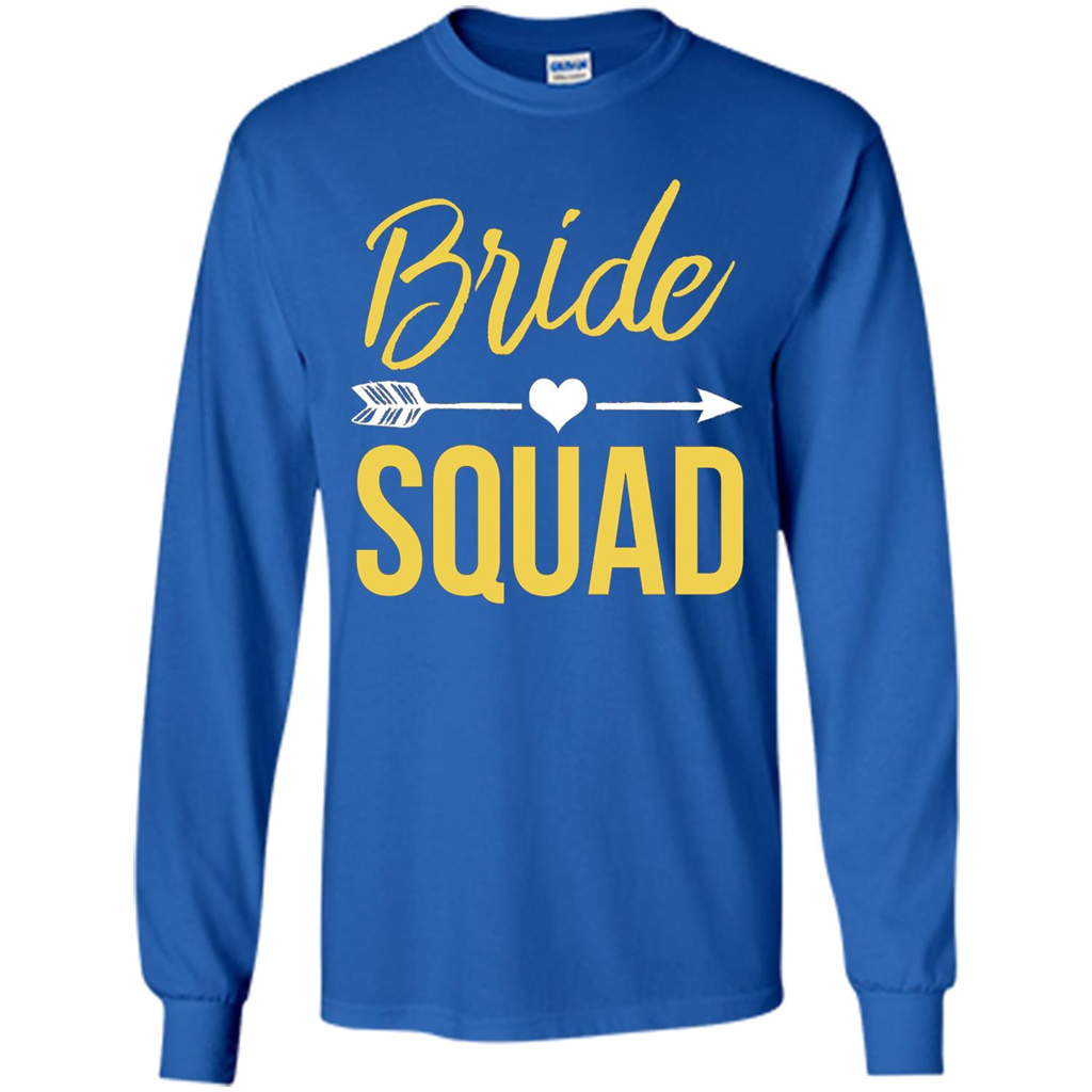 Bachelorette Party T-Shirts Bridesmaids Bride Squad T-Shirt Royal