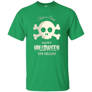 Halloween Trick or Treat Happy Halloween New Orleans T-shirt